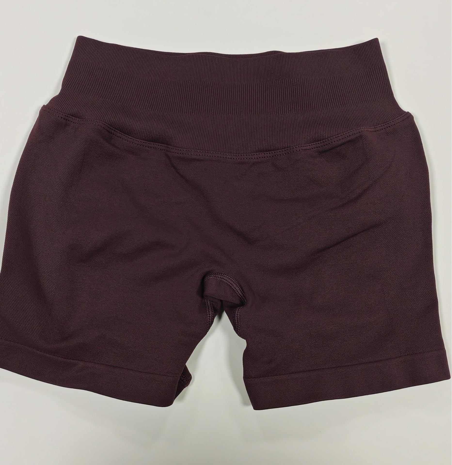 Tight-fitting Hip-lifting Workout Peach-colored Solid-color Shapewear