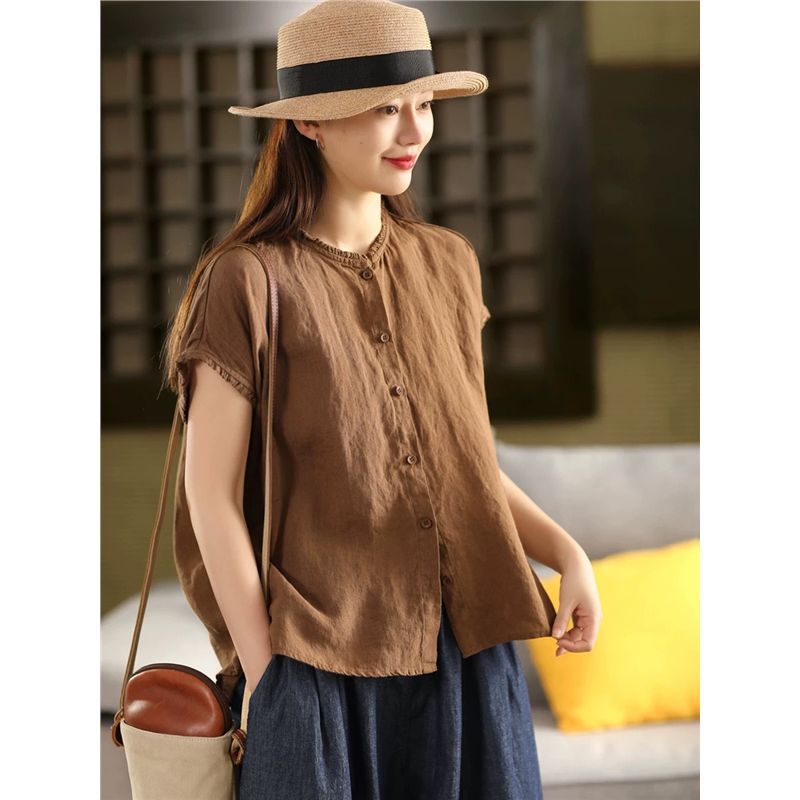 Summer All-Match Artistic Retro T-Shirt For Women