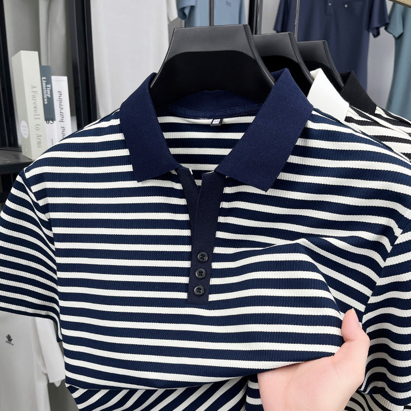 Loose Harajuku Style Hong Kong Style Half Sleeve Top