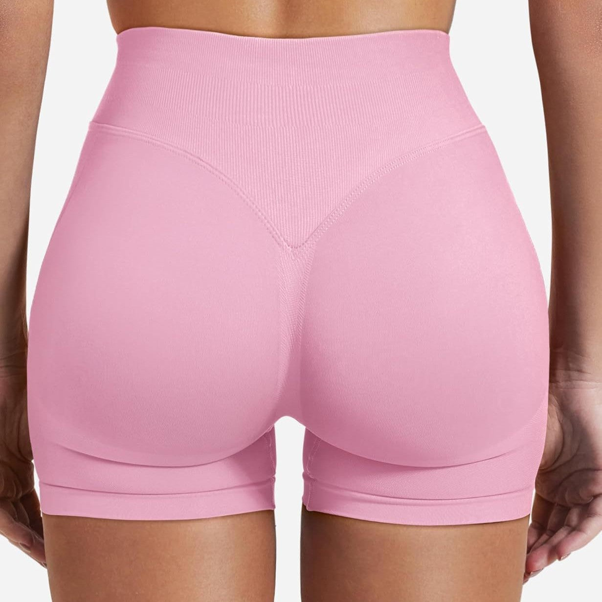 Tight-fitting Hip-lifting Workout Peach-colored Solid-color Shapewear